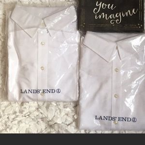 Lands End Oxford Shirts